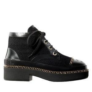 Chanel Shearling Boots Brand New In Box